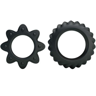 Set di Anelli Fallici in Silicone per Erezioni Più Forti e Piacere Prolungato
